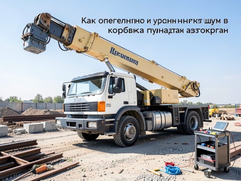 Как определить и устранить шум в коробке передач автокрана